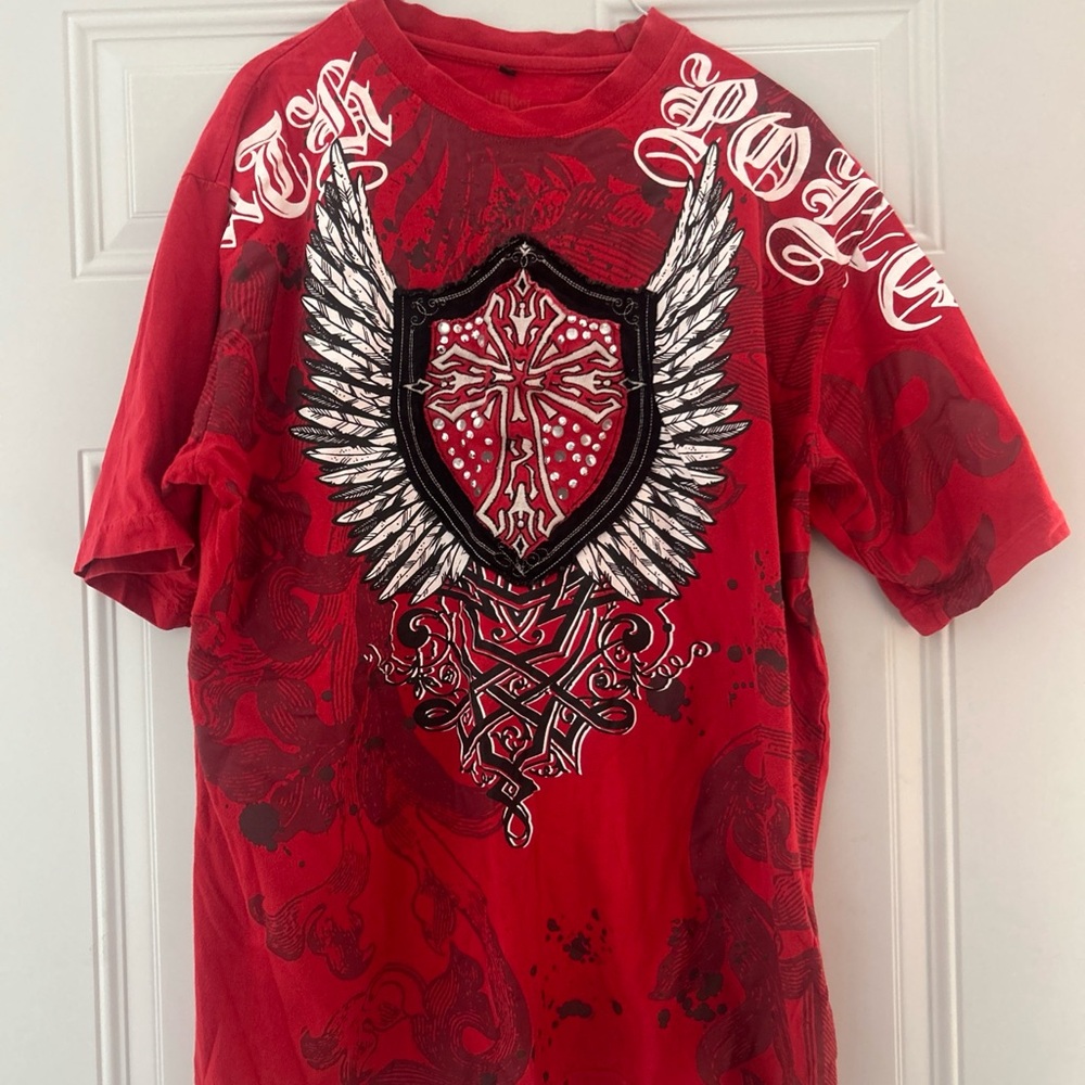 Red Graphic Men's T-Shirt